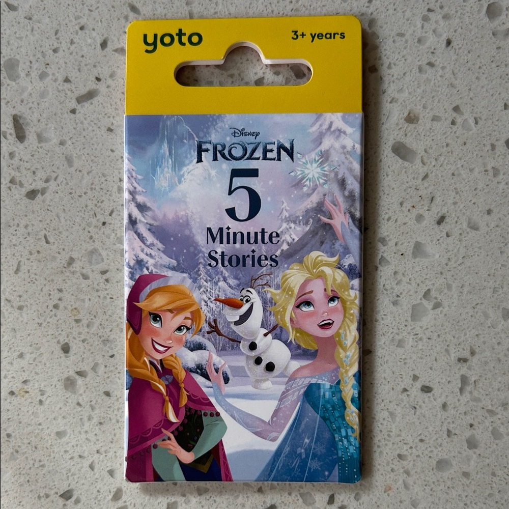 Disney Frozen 5 Minute Stories Card for Yoto Player
